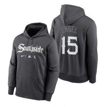 Chicago White Sox Adam Engel Anthracite 2021 City Connect Performance Hoodie