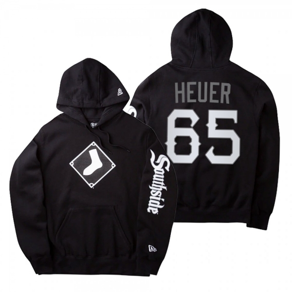 Chicago White Sox Codi Heuer Black 2021 City Connect Hoodie