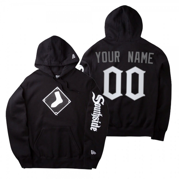 Chicago White Sox Custom Black 2021 City Connect Hoodie