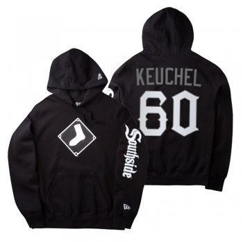 Chicago White Sox Dallas Keuchel Black 2021 City Connect Hoodie