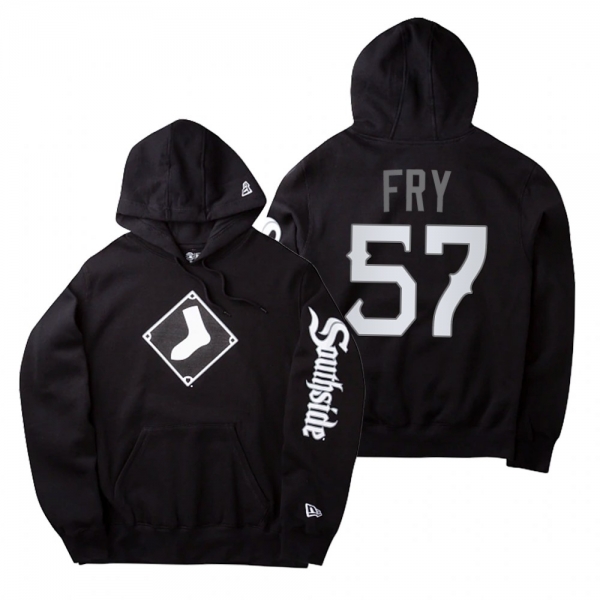 Chicago White Sox Jace Fry Black 2021 City Connect Hoodie