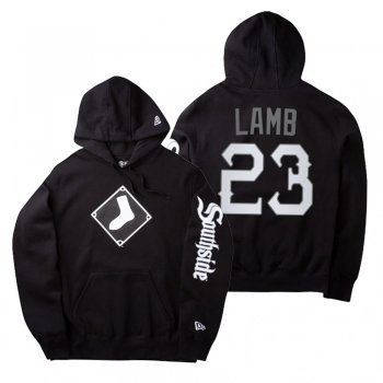 Chicago White Sox Jake Lamb Black 2021 City Connect Hoodie