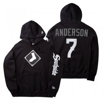 Chicago White Sox Tim Anderson Black 2021 City Connect Hoodie