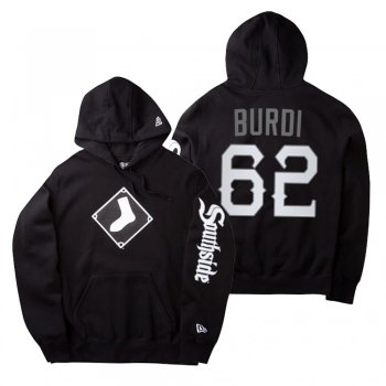 Chicago White Sox Zack Burdi Black 2021 City Connect Hoodie