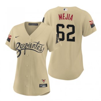 Women's Arizona Diamondbacks Humberto Mejia Gold 2021 City Connect Replica Jersey