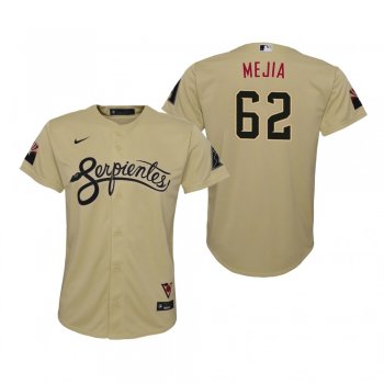 Youth Arizona Diamondbacks Humberto Mejia Nike Gold 2021 City Connect Replica Jersey