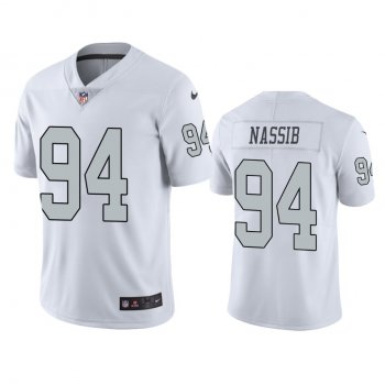 Color Rush Limited Las Vegas Raiders Carl Nassib White Jersey