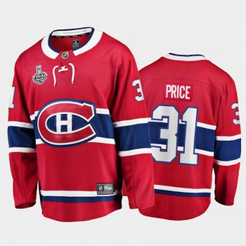 Montreal Canadiens #31 Carey Price 2021 Stanley Cup Final Red Home Jersey