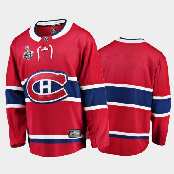 Montreal Canadiens # 2021 Stanley Cup Final Red Home Jersey