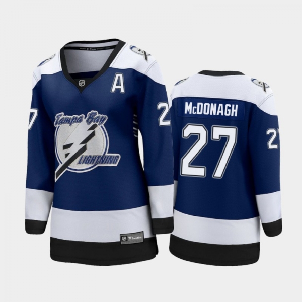 Women 2021 Tampa Bay Lightning Ryan McDonagh #27 Special Edition Jersey - Blue