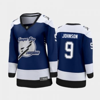 Women 2021 Tampa Bay Lightning Tyler Johnson #9 Special Edition Jersey - Blue