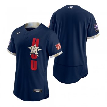 Men's Houston Astros Navy 2021 MLB All-Star Game Authentic Jersey