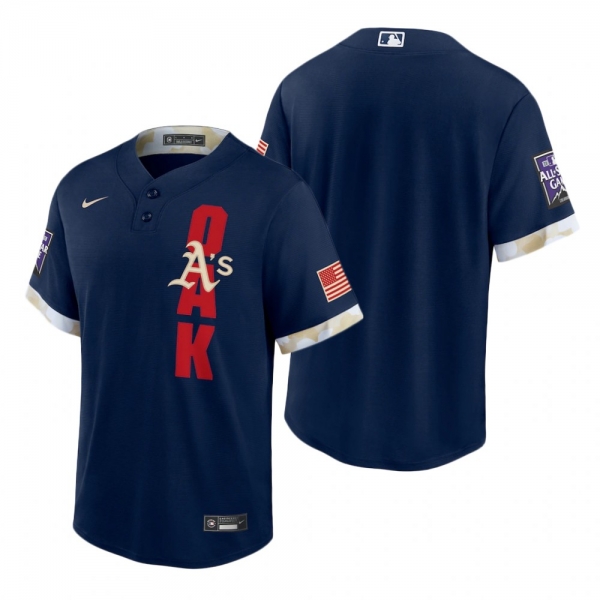 Oakland Athletics Navy 2021 MLB All-Star Game Replica Jersey