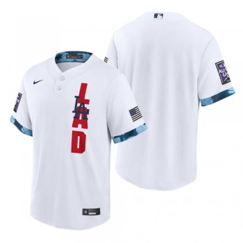 Los Angeles Dodgers White 2021 MLB All-Star Game Replica Jersey