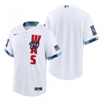 Washington Nationals White 2021 MLB All-Star Game Replica Jersey