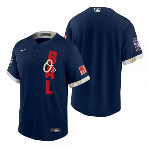 Baltimore Orioles Navy 2021 MLB All-Star Game Replica Jersey