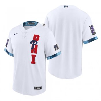 Philadelphia Phillies White 2021 MLB All-Star Game Replica Jersey