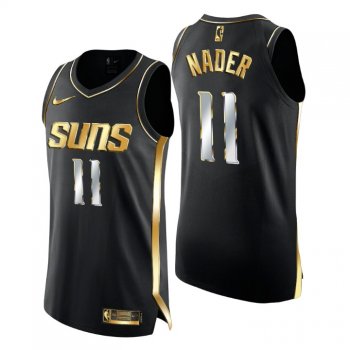 Phoenix Suns Jersey Abdel Nader Golden Edition Authentic Limited Black Gold