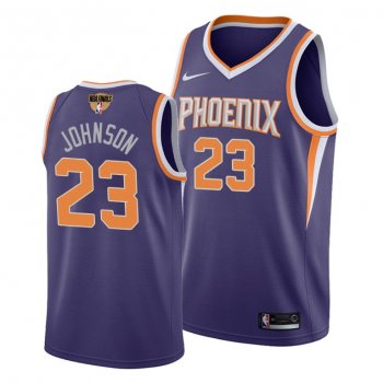 Cameron Johnson Phoenix Suns 2021 NBA Finals Purple #23 Jersey