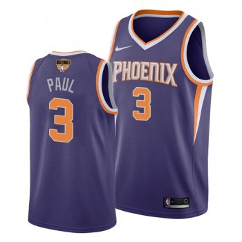 Chris Paul Phoenix Suns 2021 NBA Finals Purple #3 Jersey