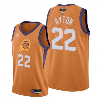 Deandre Ayton Phoenix Suns 2021 Western Conference Champions #22 Jersey Orange