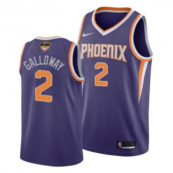 Langston Galloway Phoenix Suns 2021 NBA Finals Purple #2 Jersey