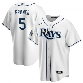 Tampa Bay Rays Wander Franco #5 Stitched Jersey