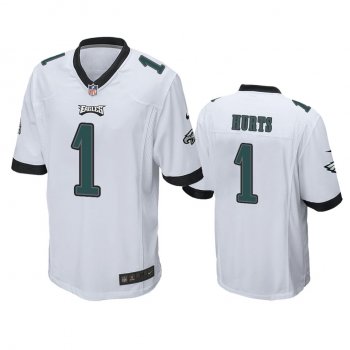 Philadelphia Eagles Jalen Hurts White Game Jersey