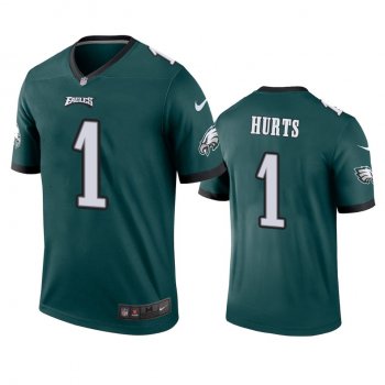 Philadelphia Eagles Jalen Hurts Green Legend Jersey