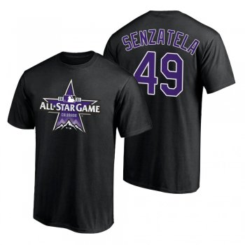 Colorado Rockies Antonio Senzatela Black 2021 MLB All-Star Game T-Shirt