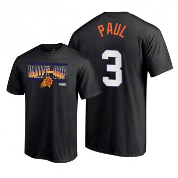 Chris Paul #3 Suns Sun in 6 T-Shirt 2021 Playoffs Black