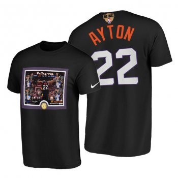 Suns Deandre Ayton 2018 NBA Debut Autographed Black Tee