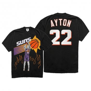 Deandre Ayton #22 Suns x Warren Lotas Son of the Valley Black T-Shirt