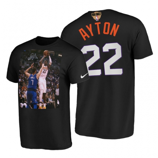 Suns Deandre Ayton 2021 NBA Playoffs Valley-Oop Black Tee