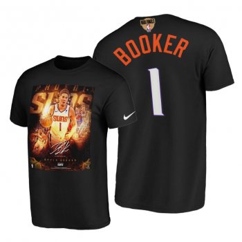 Suns Devin Booker Stars of the Game Player Collage Black Tee