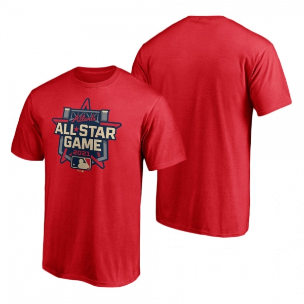 Men's 2021 MLB All-Star Game Primary Red T-Shirt