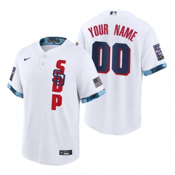 San Diego Padres Custom White 2021 MLB All-Star Game Replica Jersey