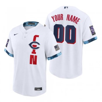 Cincinnati Reds Custom White 2021 MLB All-Star Game Replica Jersey