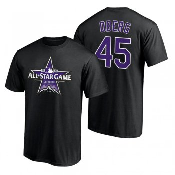 Colorado Rockies Scott Oberg Black 2021 MLB All-Star Game T-Shirt