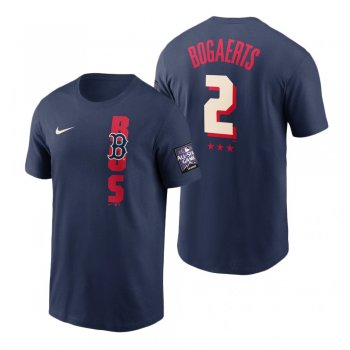 Boston Red Sox Xander Bogaerts Navy 2021 MLB All-Star Game T-Shirt