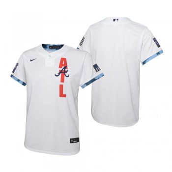 Youth Atlanta Braves Nike White 2021 MLB All-Star Game Jersey