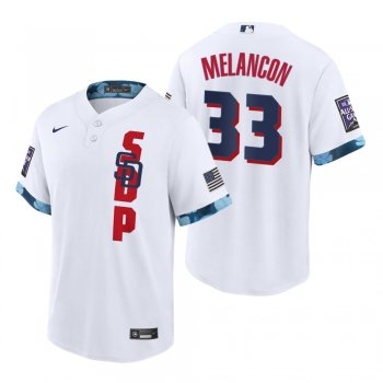 San Diego Padres Mark Melancon White 2021 MLB All-Star Game Replica Jersey