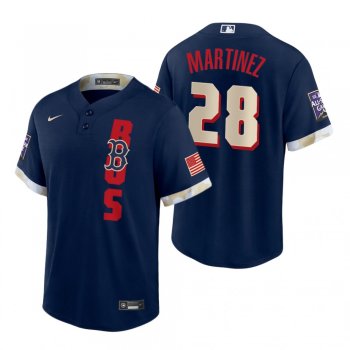 Boston Red Sox J.D. Martinez Navy 2021 MLB All-Star Game Replica Jersey