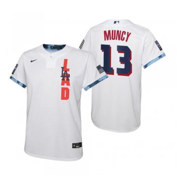 Youth Los Angeles Dodgers Max Muncy Nike White 2021 MLB All-Star Game Jersey