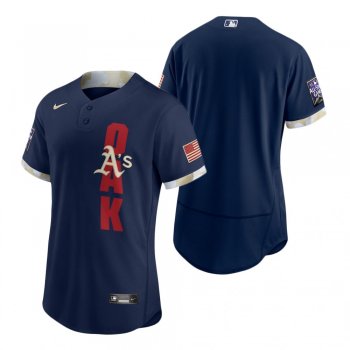 Men's Oakland Athletics Navy 2021 MLB All-Star Game Authentic Jersey