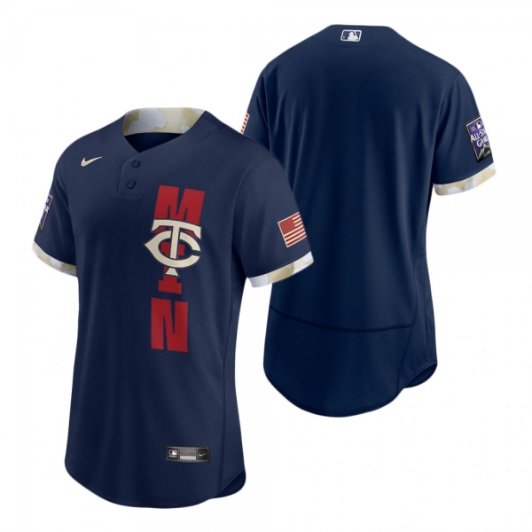 Men's Minnesota Twins Navy 2021 MLB All-Star Game Authentic Jersey