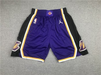 NBA Lakers Purple Shorts