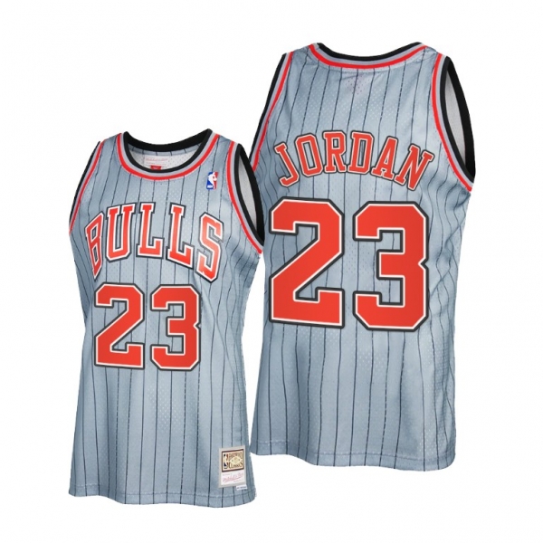 Michael Jordan #23 Bulls 2021 Reload 2.0 Gray Jersey