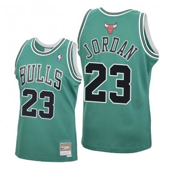 Michael Jordan Chicago Bulls St. Patrick Green Jersey