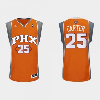 Men's Phoenix Suns Vince Carter Orange Throwback Jersey